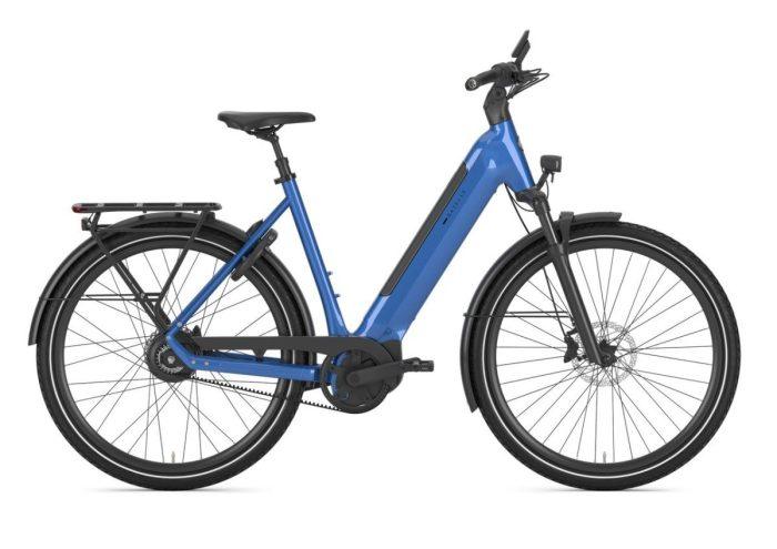 GAZELLE Ultimate test e-bike DAMES Tropical Blue Glans 53cm 2026