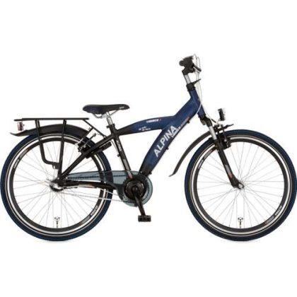 ALPINA Yabber Jongens Sporty Blue Matt - Jet Black Metallic Matt 36cm 2021